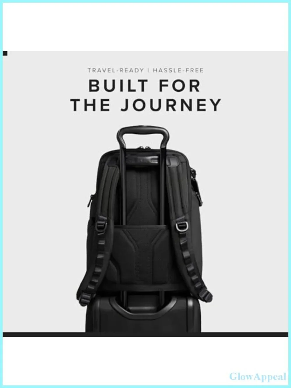 Nylon Laptop Backpack with Padded Compartment - Work & Travel